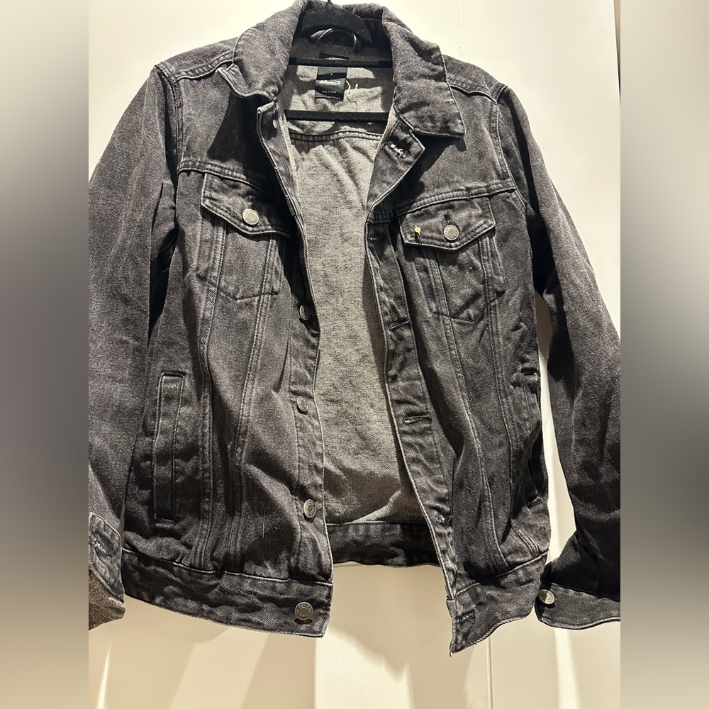 Men's Black Denim Jacket